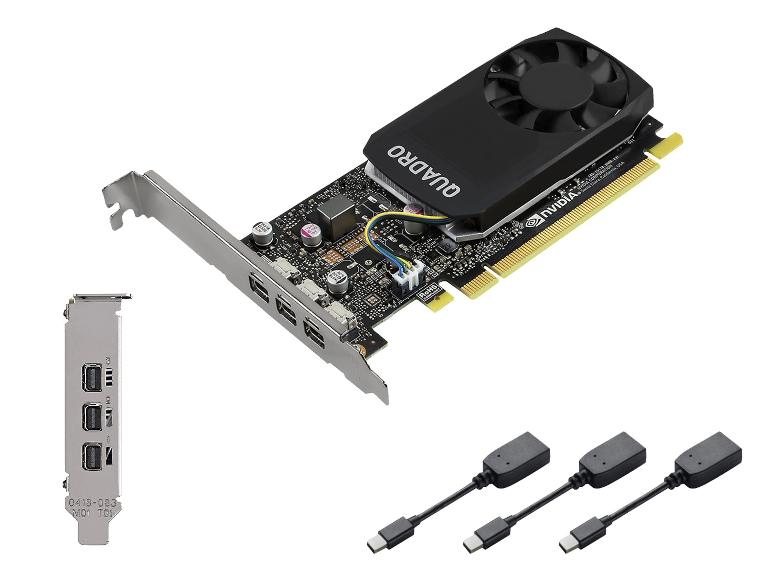 Nvidia Quadro P400 2GB グラフィックス カード Monitors.com