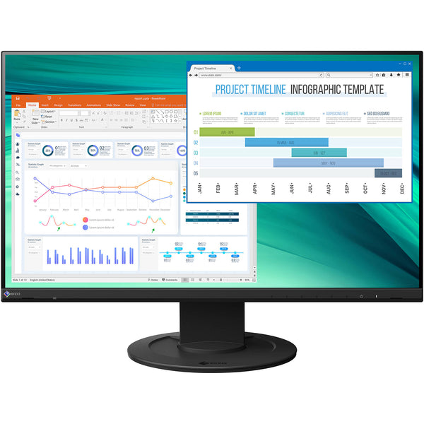 EIZO FlexScan EV2460 パソコンカラー液晶モニター Eizo Monitor LED FlexScan EV2460 1920 x 1080 24