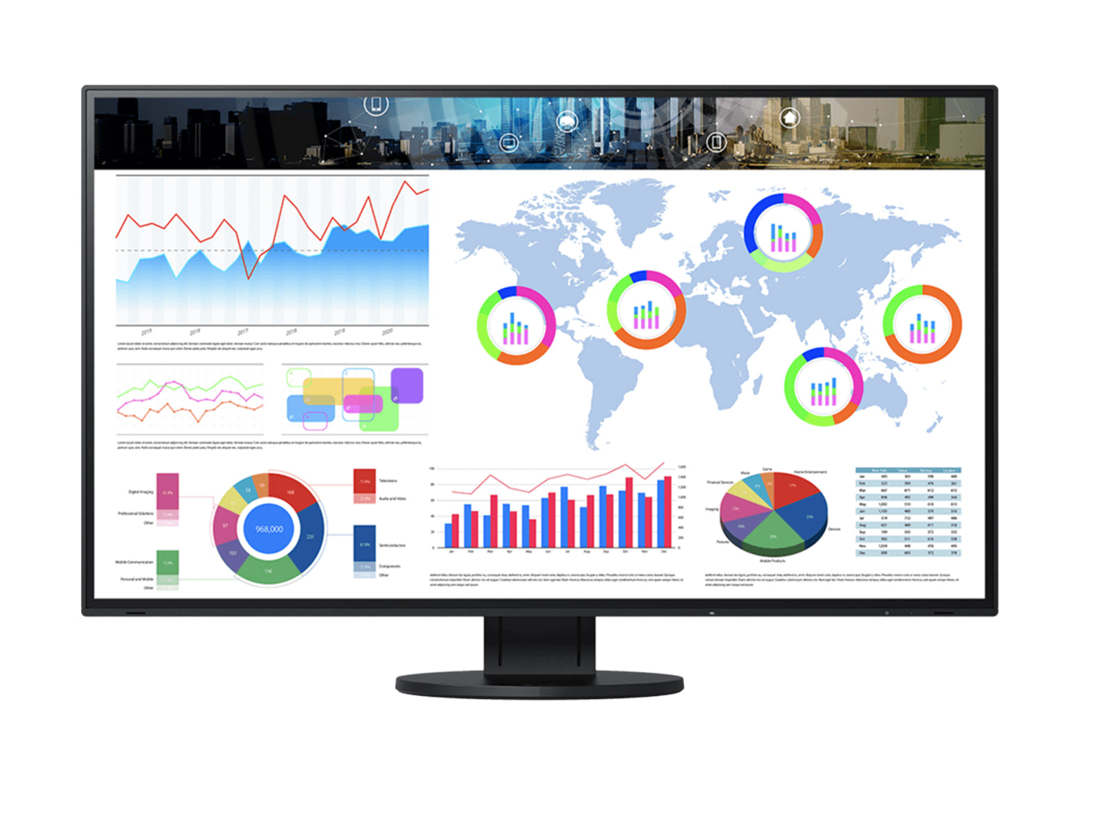 Eizo FlexScan EV3285 31.5" 4K UHD 3840 x 2160 Display Monitor (EV3285FX-BK) Monitors.com 