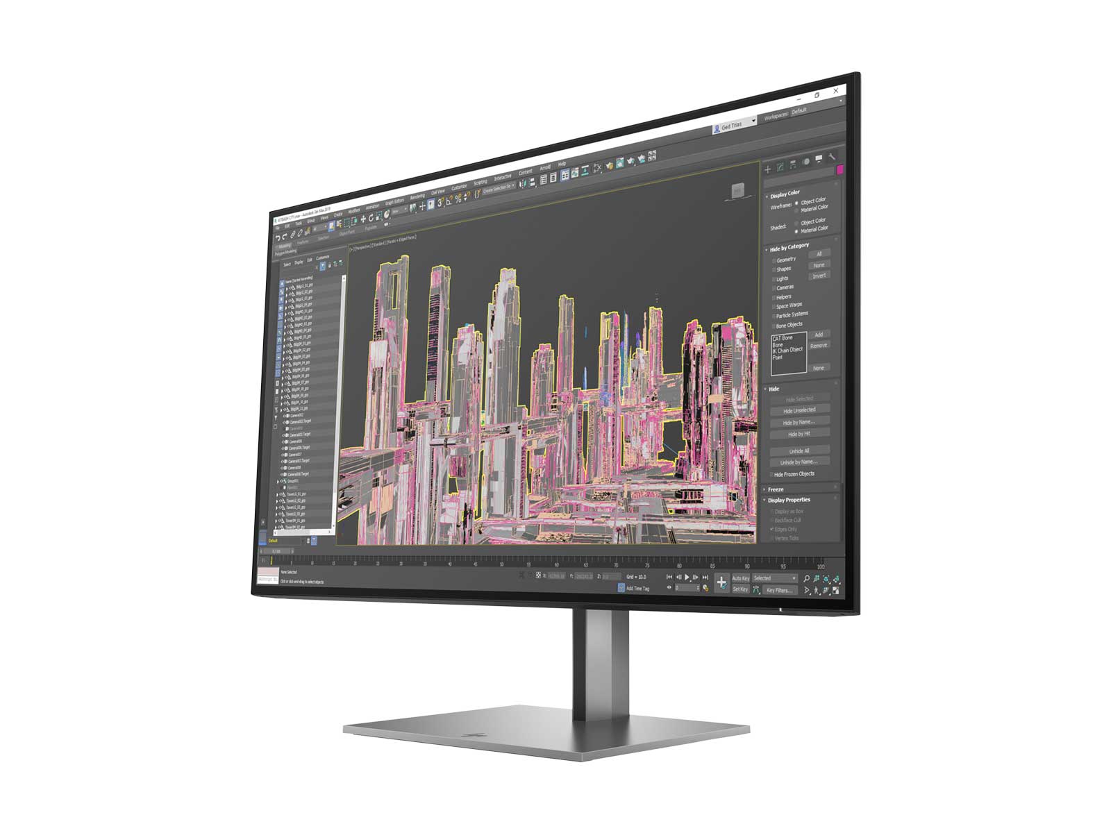 HP Z27u G3 27" QHD 2560 x 1440 QHD LED Display Monitor (1B9X2AA#ABA)