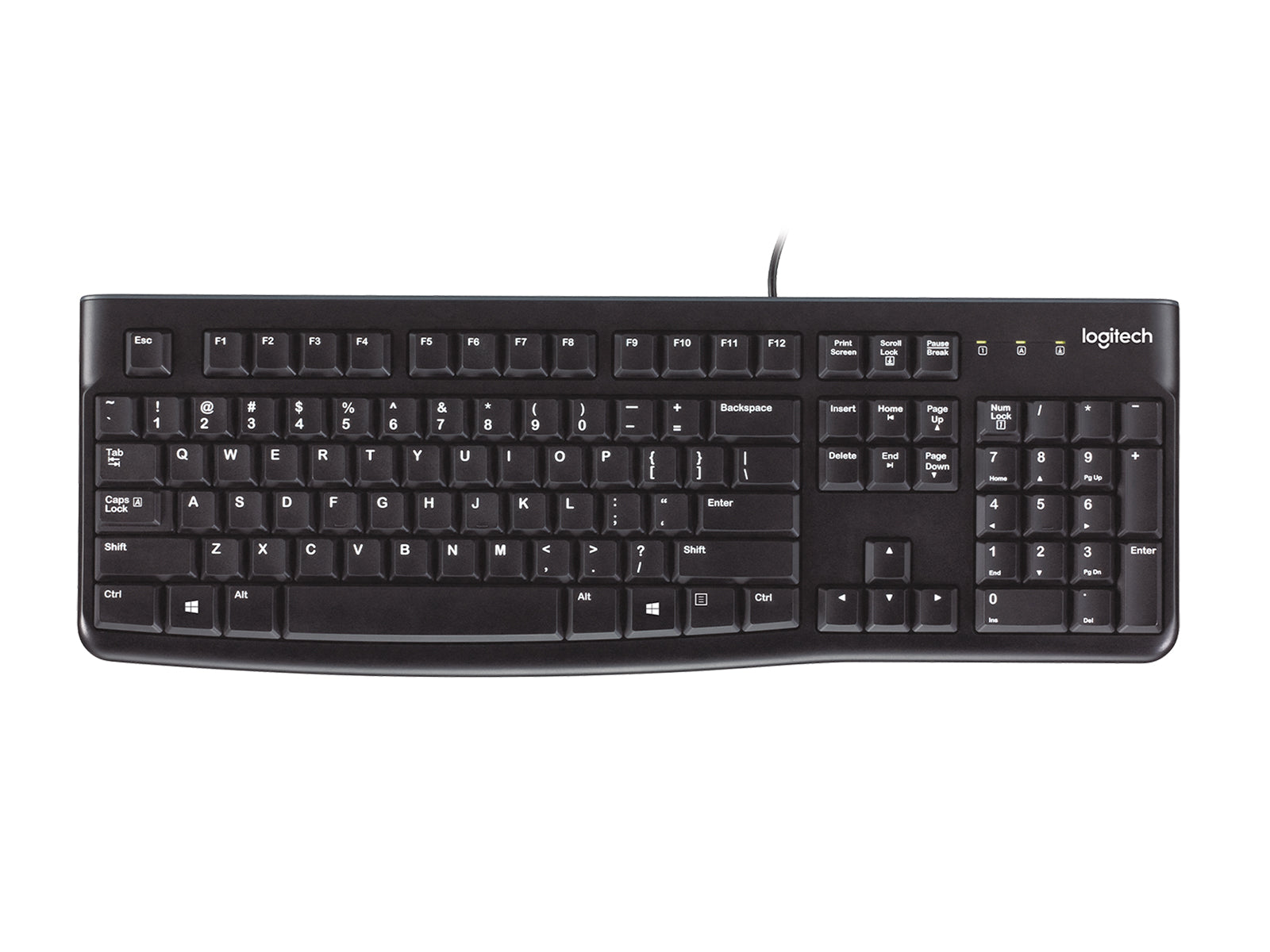 Logitech K120 Corded USB Keyboard (920-002478)