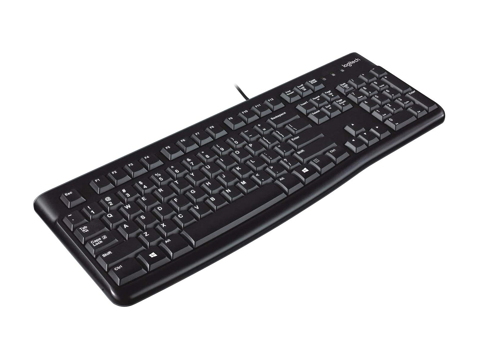 Logitech K120 Corded USB Keyboard (920-002478) Monitors.com 