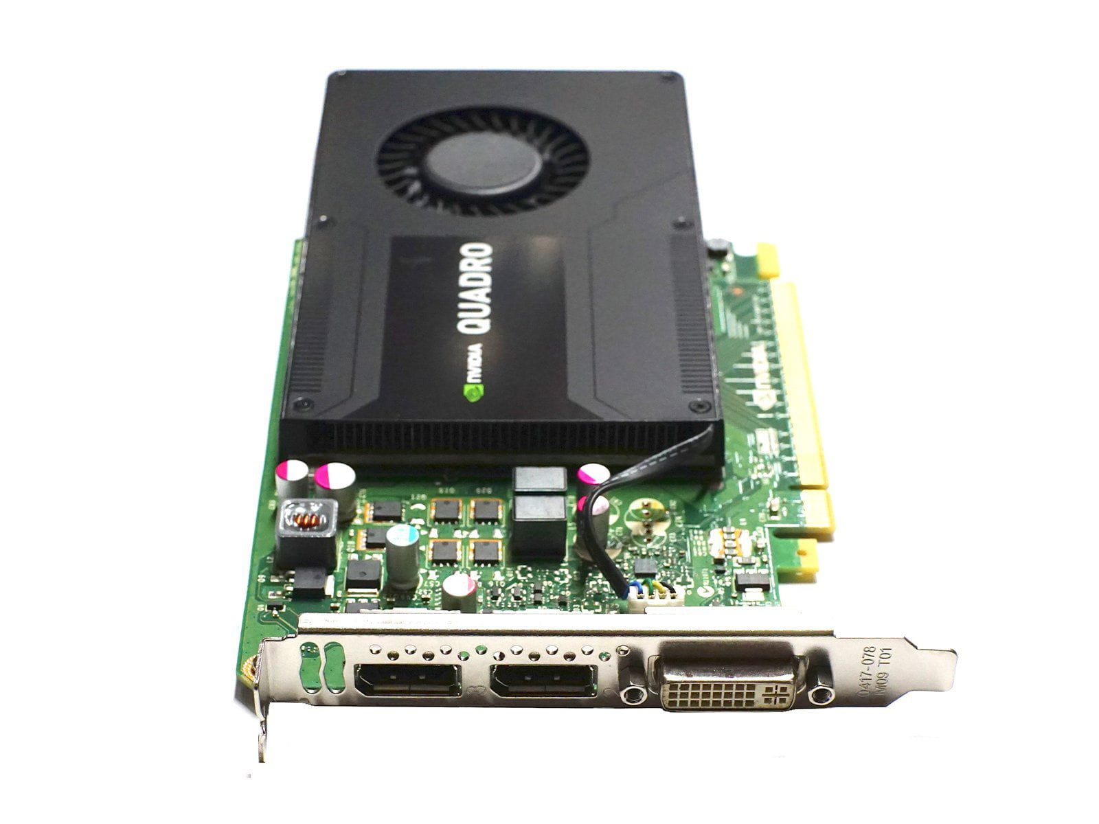 NVIDIA Quadro K2200 4 GB Grafikkarte (VCQK2200-PB) Monitors.com