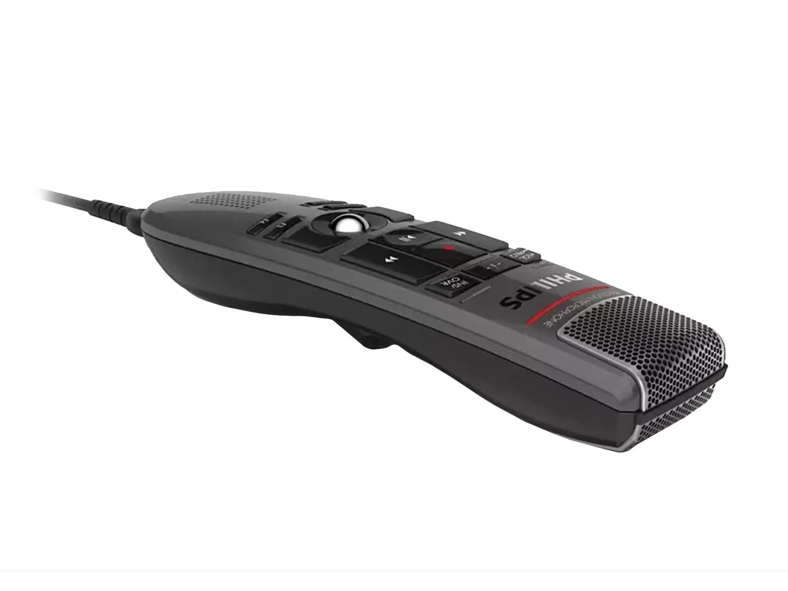 Microfone de Ditado com Botão de Toque Trackball Premium Philips SpeechMike (LFH3500)