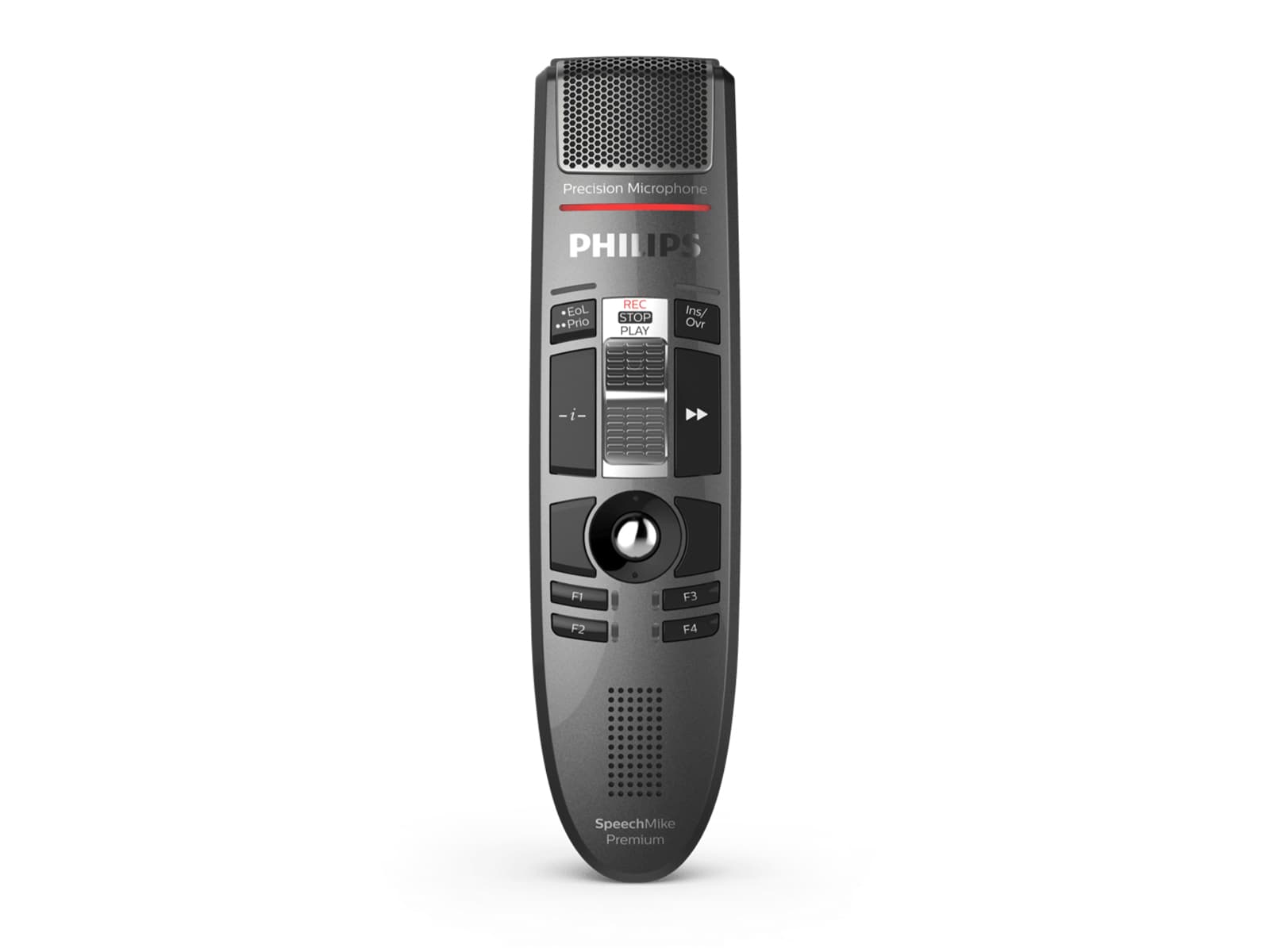 Philips SpeechMike Premium Schiebeschalter-Diktiermikrofon (LFH3510) Monitors.com