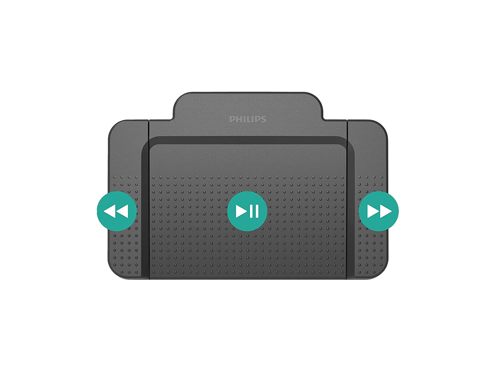 Philips USB-Transkriptions-Fußsteuerung mit 3 Pedalen (ACC2320) Monitors.com