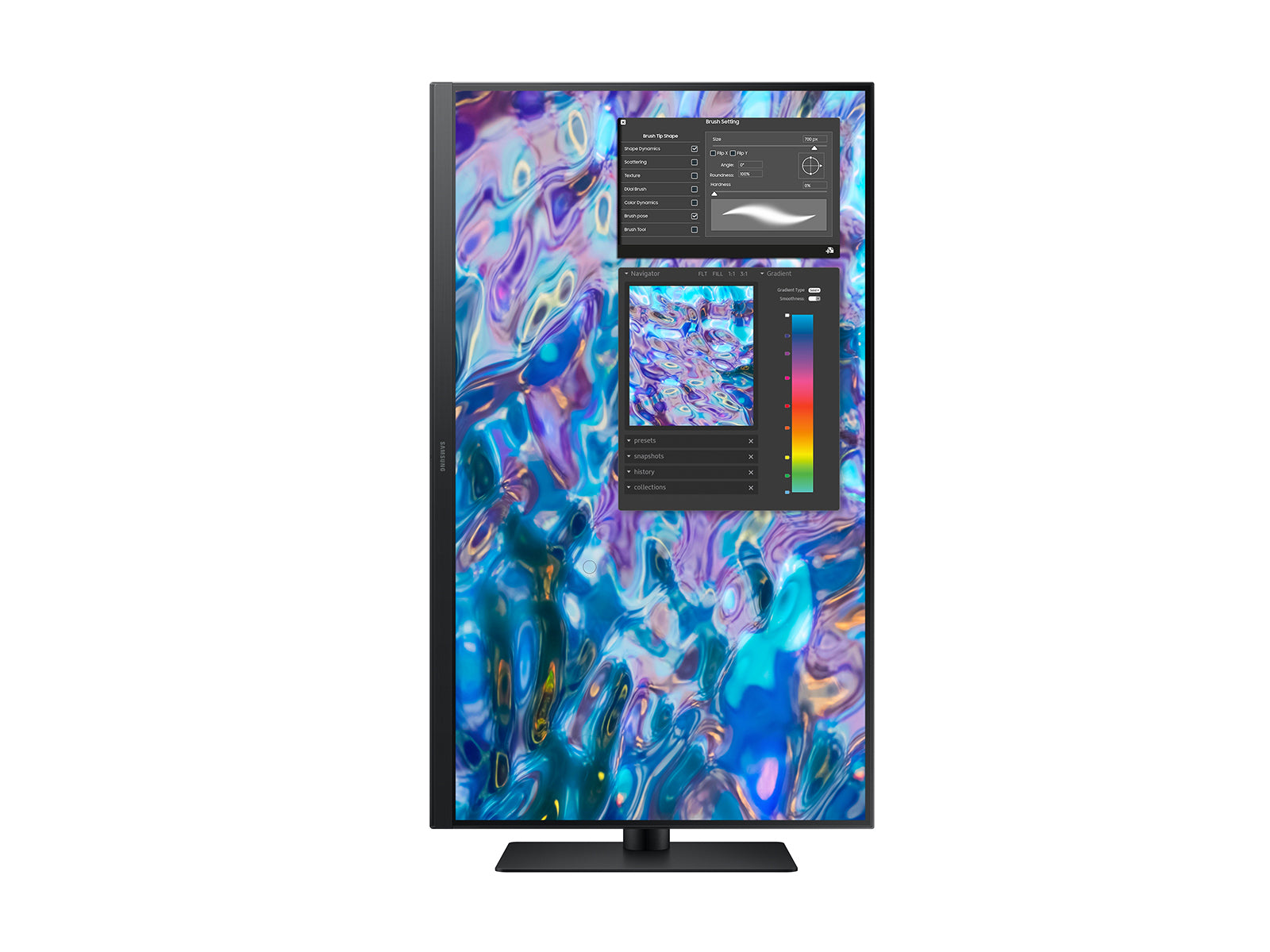 SAMSUNG S61B 27" WQHD 2560x1440 QHD IPS Display Monitor (‎LS27B610EQNXZA) Monitors.com 