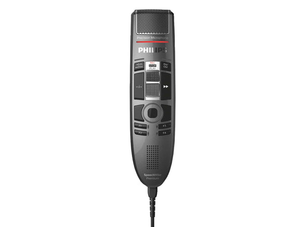 Philips SpeechMike Premium Touch Slide Switch Dictation Microphone (SMP3710)