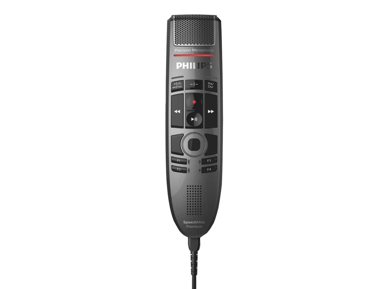 Philips SpeechMike Premium Touch Micrófono de dictado Escáner de código de barras (SMP3800) Monitors.com