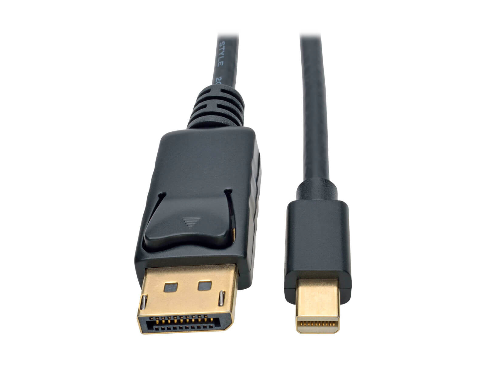Tripp Lite Mini DisplayPort - DisplayPort 4K ビデオ信号ケーブル 6 フィート (P583-006-BK) Monitors.com