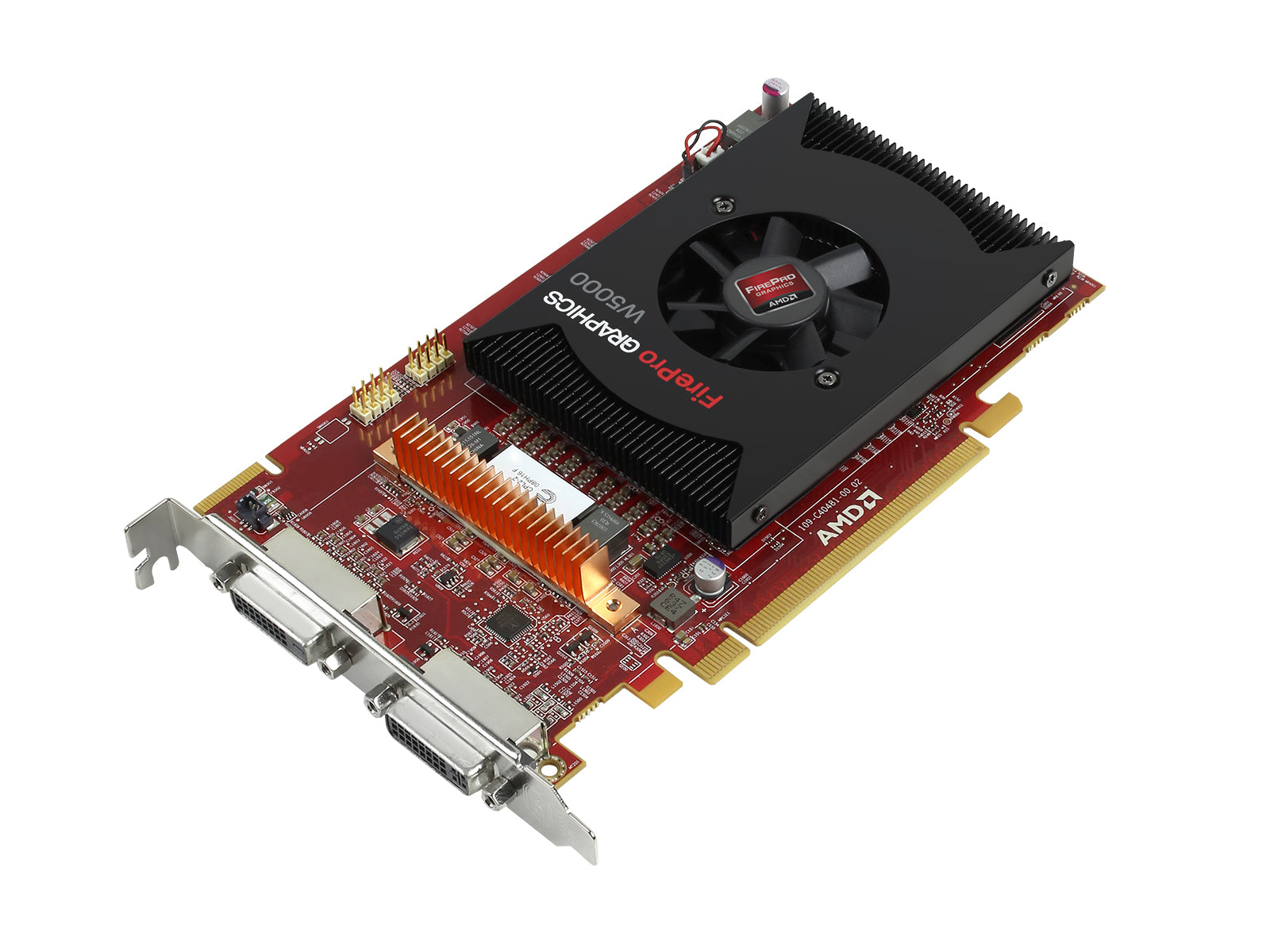 Carte graphique AMD FirePro W5000 DVI 2 Go GDDR5 PCIe Monitors.com