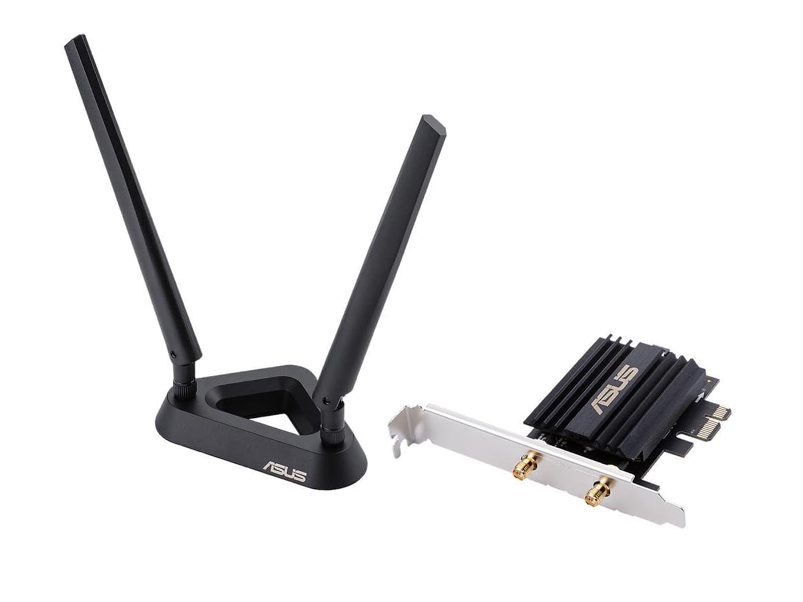 Asus Wireless PCE-AX3000 Wifi Adapater | 2x2 MU-MIMO | WPA3 Security (PCE-AX58BT) Monitors.com 