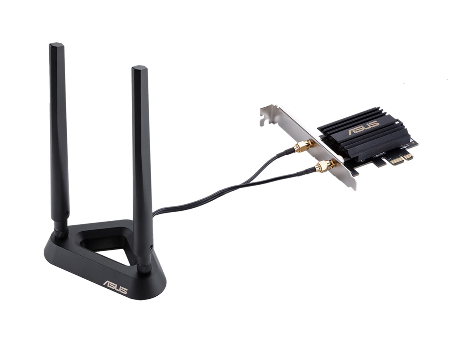 Asus Wireless PCE-AX3000 Wifi Adapter Next-Gen Wifi 6 Dual-Band PCIe Adapter | Bluetooth 5.0 | OFDMA | 2x2 MU-MIMO | WPA3 Security (PCE-AX58BT) Monitors.com 