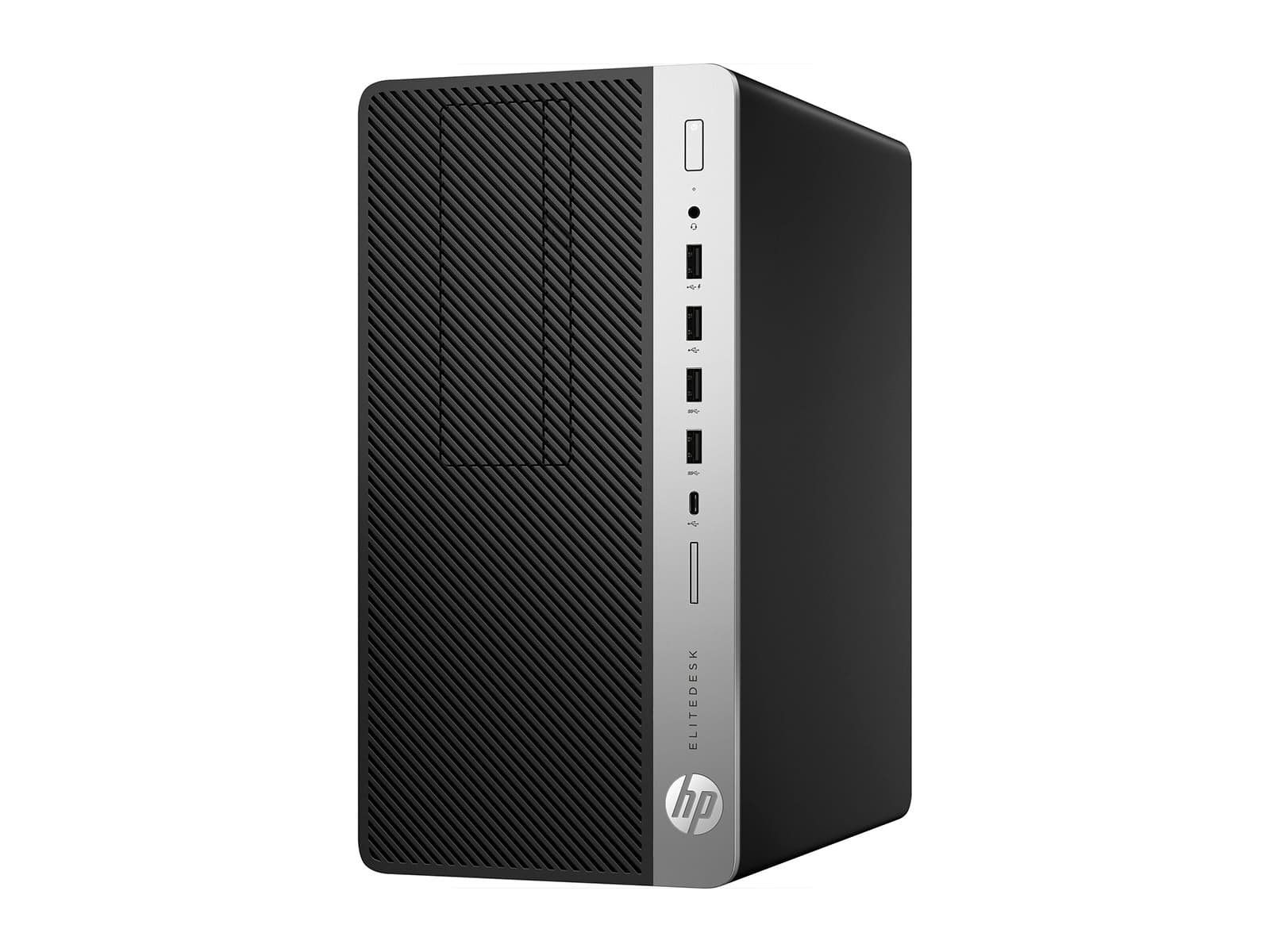 HP EliteDesk 705 G4 Workstation | AMD PRO A10-9700 @ 3.80GHz | 8GB DDR4 | 128GB SSD | AMD Radeon R7 | Win10 Pro Monitors.com 